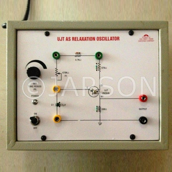 Relaxation Oscillator using UJT Experiment Apparatus Relaxation Oscillator using UJT Experiment Apparatus